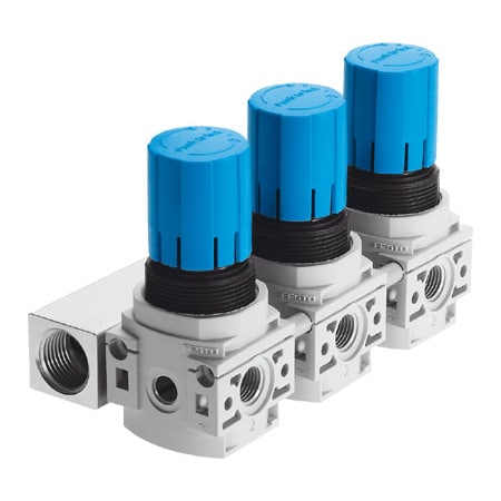 Festo Pressure Regulator Combination LRB-1/4-DB-7-O-K3-MINI LRB-1/4-DB-7-O-K3-MINI